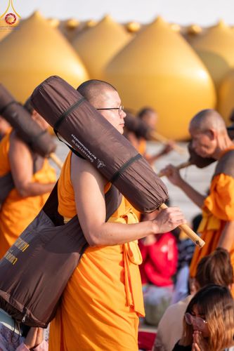 ภาพ No.198233:พิธีต้อนรับพระธรรมยาตรา ณ อนุสรณ์สถานลำดับที่ 5 สถานที่เผยแผ่วิชชาธรรมกายครั้งแรก อนุสรณ์สถานบางปลา วัดบางปลา อำเภอบางเลน จังหวัดนครปฐม ในโครงการธรรมยาตรา กตัญญูบูชา มหาปูชนียาจารย์ พระมงคลเทพมุนี(สด จนฺทสโร) พระผู้ปราบมาร ปีที่ 13 วัน 19 มกราคม พ.ศ.2568