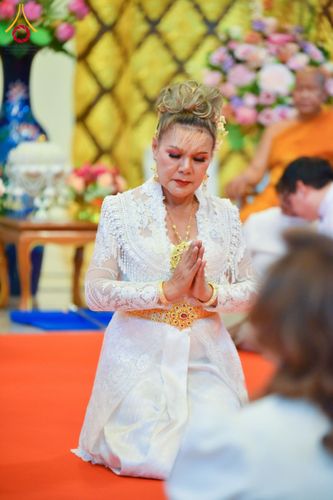 ภาพ No.210765:วันพฤหัสบดีที่ 13 มีนาคม พ.ศ. 2568  สมโภชพระประธานอุโบสถวัดป่าอุบลแก้ว จังหวัดอุบลราชธานี