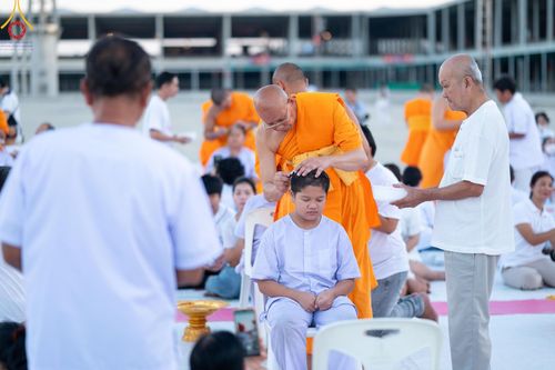 ภาพ No.132747:พิธีปลงผมยุวธรรมทายาท รุ่นที่ 32 มัชฌิมธรรมทายาท รุ่นที่ 28 ณ ลานธรรม วัดพระธรรมกาย วันเสาร์ที่ 30 มีนาคม พ.ศ. 2567