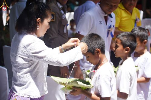 ภาพ No.61920:โครงการบรรพชาสามเณร เพื่อฟื้นฟูพระพุทธศาสนาทั่วไทย ณ ศูนย์อบรมที่พักสงฆ์บ้านร่มเย็น จ.นราธิวาส วันที่ 1 เมษายน พ.ศ. 2567