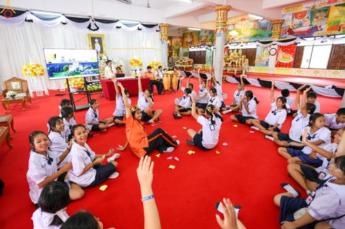 ภาพ No.338535:วันที่ 2-3 กรกฎาคม พ.ศ.2569 โครงการอบรมคุณธรรม จริยธรรมและความดีสากล ประจำปีการศึกษา2569 นักเรียนกว่า 150 คน  ณ วัดราษฎร์บูรณะ (วัดบางปลา) ต.บางปลา อ.บางพลี จ.สมุทรปราการ
