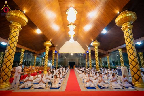 ภาพ No.210729:วันพฤหัสบดีที่ 13 มีนาคม พ.ศ. 2568  สมโภชพระประธานอุโบสถวัดป่าอุบลแก้ว จังหวัดอุบลราชธานี