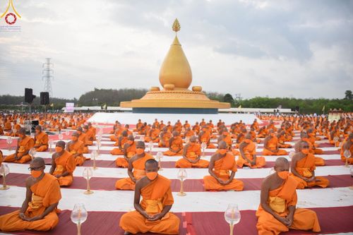 ภาพ No.129407:พิธีประดิษฐานพระบรมสารีริกธาตุ ณ มหารัตนะเจดีย์สิริปทุมสวรรค์ ศูนย์ปฏิบัติธรรมภาคใต้ อ.บางกล่ำ จ.สงขลา วันที่ 10 มีนาคม พ.ศ.2567