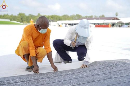 ภาพ No.211204:วันเสาร์ที่ 15 มีนาคม พ.ศ. 2568  การเตรียมงานของเจ้าหน้าที่ เพื่องานฉลองปทุมเจดีย์ ณ ศูนย์อบรมเยาวชนปัตตานี