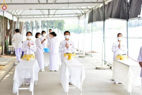 ภาพ No.125426:V.27 มาฆะ สาธุ  การรับบุญเตรียมงาน ปฎิบัติงาน เก็บงาน ของเจ้าหน้าที่หน่วยงานต่างๆ เพื่อวันมาฆบูชา วันเสาร์ที่ 24 กุมภาพันธ์  พ.ศ. 2567 ณ วัดพระธรรมกาย จ.ปทุมธานี