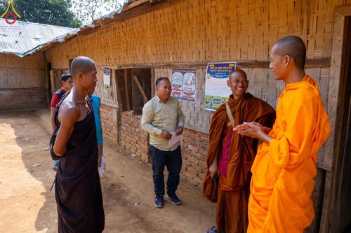 ภาพ No.127234:Photo Story ปฐมบรรพชาชาวพุทธมาร์มา เริ่ม วันที่ 2 กุมภาพันธ์ พ.ศ. 2567 ณ วัดธัมจักร อรัญกุฏิ เมืองรัมการ์ คาร์กาชารี บังกลาเทศ