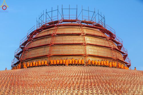 ภาพ No.194558:พิธีปฐมเริ่มสุวรรณรังสรรค์มหาธรรมกายเจดีย์ วันจันทร์ที่ 13 มกราคม พ.ศ. 2568 ณ มหาธรรมกายเจดีย์ วัดพระธรรมกาย จ.ปทุมธานี