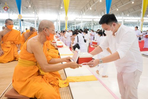 ภาพ No.80583:พิธีถวายทุนสนับสนุนการสร้าง พระไตรปิฎกฉบับธรรมชัย วันเสาร์ที่ 29 เมษายน พ.ศ. 2566 ณ สภาธรรมกายสากล วัดพระธรรมกาย