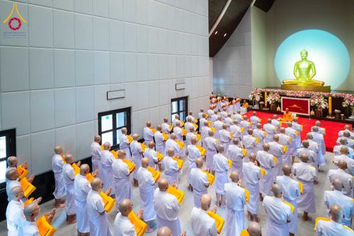 พิธีบรรพชาอุปสมบทหมู่ พระธรรมทายาทนานาชาติ(ภาษาจีน) รุ่น 19 ณ วัดพระธรรมกาย จ.ปทุมธานี วันเสาร์ที่ 13 กรกฎาคม พ.ศ. 2567