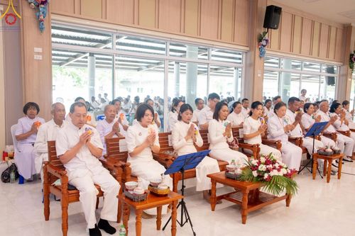 ภาพ No.142212:พิธีถวายสังฆทานแด่คณะสงฆ์ 323 วัด ปีที่ 20 ครั้งที่ 170 , พิธีมอบกองทุนหนุนแรงใจช่วยครูใต้ ปีที่ 17 ครั้งที่ 135 และพิธีทำบุญอุทิศส่วนกุศลให้ผู้วายชนม์ วันเสาร์ที่ 22 มิถุนายน พ.ศ.2567 ณ ศูนย์ปฏิบัติธรรมภาคใต้ อ.บางกล่ำ จ.สงขลา