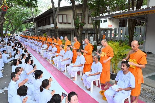 ภาพ No.216749:วันอาทิตย์ที่ 6 เมษายน พ.ศ. 2568 พิธีตัดปอยผม และปลงผมนาคธรรมทายาท โครงการบวชบูชาธรรม81ปี หลวงพ่อธัมมชโย โครงการ 1 และ 2 โครงการนานาชาติ AEC&WAB รุ่น CEO (ผู้บริหาร) รุ่นที่4 ณ หมู่บ้านบรรลุธรรม วัดพระธรรมกาย