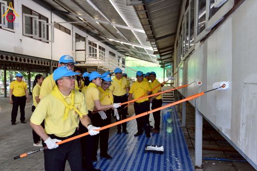 ภาพ No.226784:กิจกรรมจิตอาสาพัฒนา “เราทำความ ดี ด้วยหัวใจ” เนื่องในโอกาสวันพระบาทสมเด็จพระปกเกล้าเจ้าอยู่หัว ณ วัดพระธรรมกาย อ.คลองหลวง จ.ปทุมธานี วันพุธที่ 28 พฤษภาคม พ.ศ. 2568