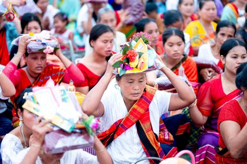 ภาพ No.176236:พิธีทอดกฐินสมทบ โดยมูลนิธิธรรมกาย ในนามหลวงพ่อธัมมชโย ณ วัดสัทธนารามา บานา วิหาร เมืองไดยุน รัฐอรุนาจาลประเทศ ประเทศอินเดีย วันที่ 15 พฤศจิกายน พ.ศ. 2567