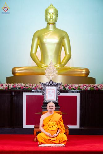 ภาพ No.332402:วันเสาร์ที่ 6 มิถุนายน พ.ศ.2569 พิธีต้อนรับสัญญาบัตร พัดยศ พระราชภาวนาวชิรวิเทศ วิ. ณ อุโบสถพระไตรปิฏก วัดพระธรรมกาย