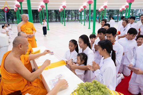 ภาพ No.309053:วันอาทิตย์ที่ 8 กุมภาพันธ์ พ.ศ. 2569  พิธีต้อนรับพระบัญชาสมเด็จพระสังฆราช แต่งตั้ง  “พระครูปลัดรัตนวีรวัฒน์” (รังสฤษดิ์ อิทฺธิจินฺตโก) เจ้าอาวาสวัดพระธรรมกาย ให้ดำรงตำแหน่ง “ที่ปรึกษาเจ้าคณะจังหวัดปทุมธานี”