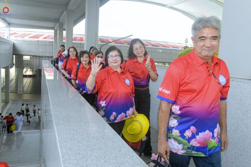 ภาพ No.321092:วันที่ 10 เมษายน พ.ศ.2569 โครงการส่งเสริมและสนับสนุนการเรียนรู้สำหรับผู้สูงอายุ ประจำปีงบประมาณ พ.ศ.2569 จัดโดย ฝ่ายสังคมสงเคราะห์ กองสวัสดิการสังคม องค์การบริหารตำบลคลองสาม จ.ปทุมธานี ณ วัดพระธรรมกาย