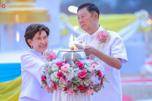 ภาพ No.339485:วันอังคารที่ 14  กรกฎาคม 2569 พิธีทอดผ้าป่าและพิธีตอกเสาเข็มมงคลต้นสุดท้าย องค์พระเจดีย์เพื่อสร้างสันติภาพโลก  ณ ธุดงคสถานพัฒนานิคม อ.พัฒนาพิคม จ.ลพบุรี