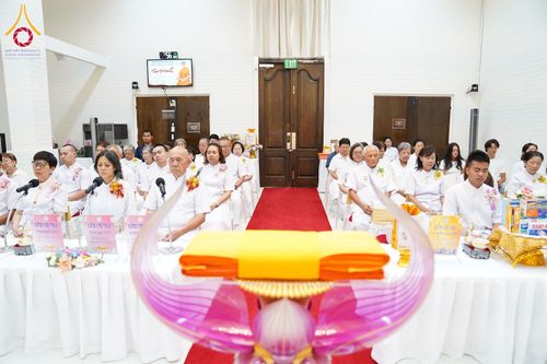 ภาพ No.346002:วันเสาร์ที่ 22 สิงหาคม พ.ศ. 2569  พิธีทอดผ้าป่าเพื่อสร้างอาคาร 84 ปี หลวงพ่อธัมมชโยและถวายคิลานเภสัชเนื่องในวันธรรมชัย  ณ วัดพระธรรมกายแคลิฟอร์เนีย  เมืองอาซูซา ประเทศสหรัฐอเมริกา