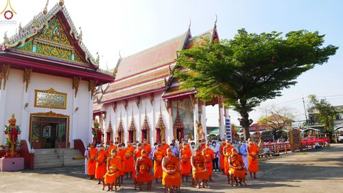 ภาพ No.66274:พิธีอุปสมบทวัดแพรก อ.บางกรวย จังหวัดนนทบุรี รับบุญจัดงานโดยสำนักต่างประเทศ เมื่อวันที่ 7 ธันวาคม พ.ศ. 2565