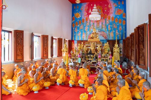 ภาพ No.67200:พิธีอุปสมบทวัดโสภณาราม อ.ลำลูกกา จ.ปทุมธานี รับบุญจัดงานโดย สำนักประธานคณะกรรมการบริหาร เมื่อวันที่ 9 ธันวาคม พ.ศ. 2565