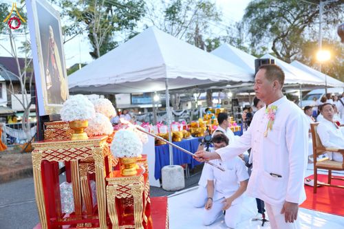 ภาพ No.310276:วันอาทิตย์ที่ 15 กุมภาพันธ์ พ.ศ. 2569 ตักบาตรพระ 1,000 รูป เมืองตรัง ปีที่ 2 ณ ลานพระบรมราชานุสาวรีย์ รัชกาลที่ 5 (หน้าศาลจังหวัดตรัง)อ.เมือง จ.ตรัง