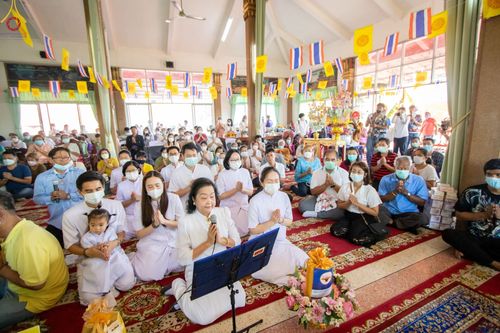 ภาพ No.63533:พิธีทอดกฐินสามัคคีทั่วไทย 5,000 วัด โดยคณะศิษยานุศิษย์วัดพระธรรมกาย น้อมบูชาธรรม 78 ปี หลวงพ่อธัมมชโย วันที่ 29 ตุลาคม พ.ศ. 2565 ณ วัดขุมแก้ว อ.ธัญบุรี จ.ปทุมธานี