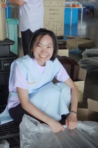 ภาพ No.321948:วันที่ 11-12 เมษายน พ.ศ.2569 การเตรียมงาน มัดถุงน้ำ , ผูกผ้าระบาย , เตรียมจุดฉันภัตตาหาร เพื่องานถวายมหาสังฆทาน 40,000 กว่าวัดทั่วประเทศ วันคุ้มครองโลก 22 เมษายน พ.ศ.2569 วัดพระธรรมกาย