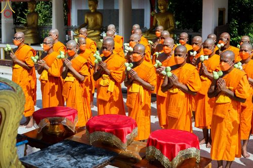 ภาพ No.67635:พิธีอุปสมบทวัดสว่างภพ จ.ปทุมธานี รับบุญจัดงานโดย สำนักสื่อธรรมะ เมื่อวันที่ 13 ธันวาคม พ.ศ. 2565