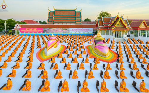 ภาพ No.72672:พุทธบุตรธรรมยาตรา ปฏิบัติธรรมและบันทึกภาพประวัติศาสตร์ ในโครงการธรรมยาตรากตัญญูบูชา มหาปูชนียาจารย์ พระมงคลเทพมุนี(สด จนฺทสโร) พระผู้ปราบมาร อนุสรณ์สถาน 7 แห่ง ปีที่ 11 ณ วัดสองพี่น้อง อ.สองพี่น้อง จ.สุพรรณบุรี วันที่ 15 มกราคม พ.ศ. 2566