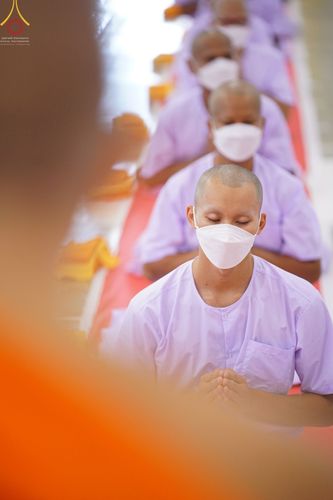 ภาพ No.64333:พิธีบรรพชาสามเณรธรรมทายาท โครงการอุปสมบทบูชาธรรมมหาปูชนียาจารย์ วันเสาร์ที่ 26 พฤศจิกายน พ.ศ. 2565 ณ วัดพระธรรมกาย จ.ปทุมธานี