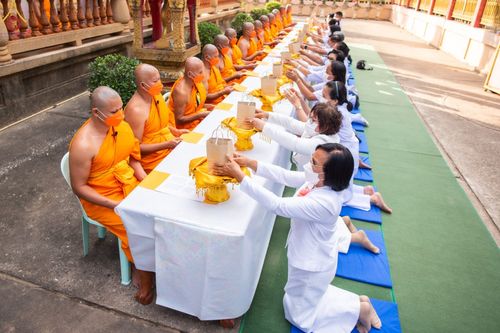 พิธีอุปสมบทวัดอินทโชติสังฆโพธาราม อ.พนมสารคาม จ.ฉะเชิงเทรา รับบุญจัดงานโดย สำนักงานวัดฯ เมื่อวันที่ 7 ธันวาคม พ.ศ. 2565