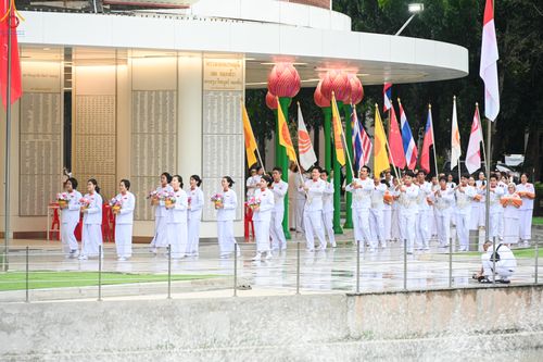 ภาพ No.338692:วันที่ 11 กรกฎาคม พศ.2569 พิธีบรรพชาอุปสมบท โครงการอุปสมบทหมู่ธรรมทายาทนานาชาติ  IDOP รุ่นที่ 21 (ภาษาจีน)  จากประเทศจีน มาเลเซีย สิงคโปร์ และไต้หวัน , โครงการบรรพชาสามเณรโรงเรียนนานาชาติ รุ่นที่ 15