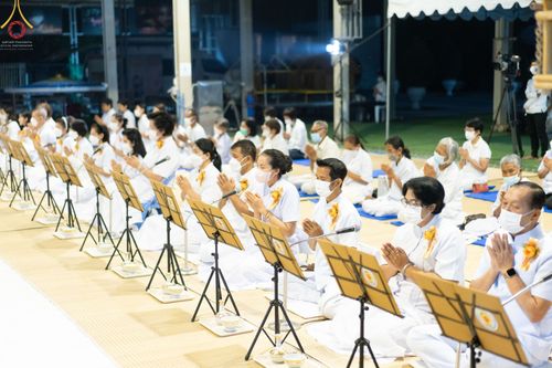 ภาพ No.71739:พิธีถวายภัตตาหารเป็นสังฆทาน แด่คณะพระธรรมยาตราฯ ในโครงการธรรมยาตรากตัญญูบูชา มหาปูชนียาจารย์ พระมงคลเทพมุนี(สด จนฺทสโร) พระผู้ปราบมาร อนุสรณ์สถาน 7 แห่ง ปีที่ 11 วันที่ 17 มกราคม พ.ศ. 2566