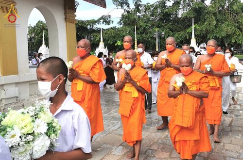 ภาพ No.67678:พิธีอุปสมบทวัดเดิมบาง อ.เดิมบางนางบวช จ.สุพรรณบุรี รับบุญจัดงานโดย  สำนักพระปริยัติธรรม เมื่อวันที่ 7 ธันวาคม พ.ศ. 2565