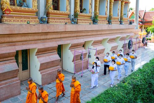 ภาพ No.67472:พิธีอุปสมบทวัดโบสถ์ อ.ท่าช้าง จ.สิงห์บุรี รับบุญจัดงานโดย  สำนักเผยแผ่ เมื่อวันที่ 9 ธันวาคม พ.ศ. 2565