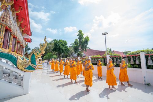 ภาพ No.67180:พิธีอุปสมบทวัดโสภณาราม อ.ลำลูกกา จ.ปทุมธานี รับบุญจัดงานโดย สำนักประธานคณะกรรมการบริหาร เมื่อวันที่ 9 ธันวาคม พ.ศ. 2565