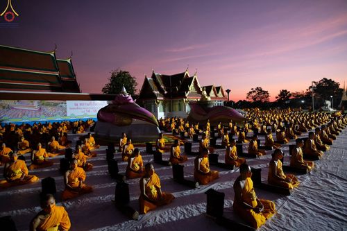 ภาพ No.72652:พุทธบุตรธรรมยาตรา ปฏิบัติธรรมและบันทึกภาพประวัติศาสตร์ ในโครงการธรรมยาตรากตัญญูบูชา มหาปูชนียาจารย์ พระมงคลเทพมุนี(สด จนฺทสโร) พระผู้ปราบมาร อนุสรณ์สถาน 7 แห่ง ปีที่ 11 ณ วัดสองพี่น้อง อ.สองพี่น้อง จ.สุพรรณบุรี วันที่ 15 มกราคม พ.ศ. 2566