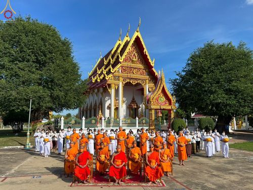 ภาพ No.66820:พิธีอุปสมบท วัดตลาดใหม่ จ.อ่างทอง รับบุญจัดงานโดย สำนักบริการกลาง เมื่อวันที่ 7 ธันวาคม พ.ศ. 2565