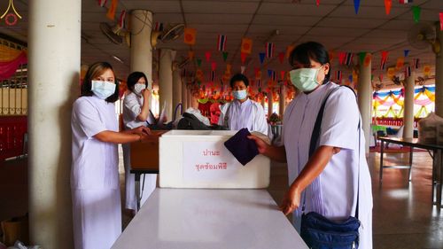 ภาพ No.66254:พิธีอุปสมบทวัดแพรก อ.บางกรวย จังหวัดนนทบุรี รับบุญจัดงานโดยสำนักต่างประเทศ เมื่อวันที่ 7 ธันวาคม พ.ศ. 2565