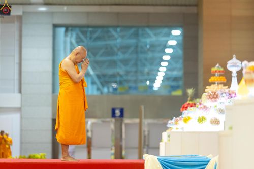 ภาพ No.337789:วันอาทิตย์ต้นเดือน 5 กรกฎาคม พ.ศ.2569 พิธีบูชาข้าวพระ ณ สภาธรรมกายสากล วัดพระธรรมกาย