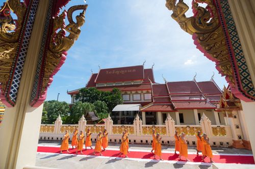 ภาพ No.66754:พิธีอุปสมบทวัดธัญญะผล อ.ลำลูกกา จ.ปทุมธานี รับบุญจัดงานโดยกอง AEC สำนักต่างประเทศ เมื่อวันที่ 7 ธันวาคม พ.ศ. 2565