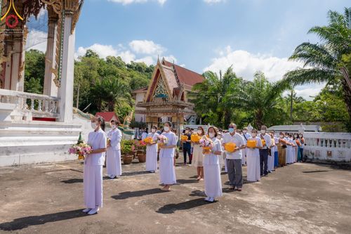 ภาพ No.66572:พิธีอุปสมบทวัดเขาชีธรรมนิมิต อ.ศรีราชา จ.ชลบุรี รับบุญจัดงานโดยสำนักพัฒนาเยาวชนโลก เมื่อวันที่ 7 ธันวาคม พ.ศ. 2565
