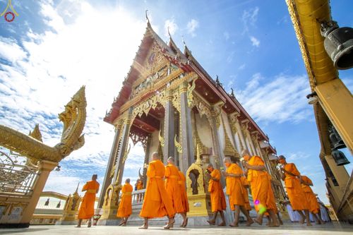 ภาพ No.65891:พิธีอุปสมบทวัดแค อ.พระสมุทรเจดีย์ จ.สมุทรปราการ รับบุญจัดงานโดยสำนักพัฒนาเยาวชนโลก ในโครงการอุปสมบทบูชาธรรม มหาปูชนียาจารย์ประจำปี 2565 เมื่อวันที่ 7 ธันวาคม พ.ศ. 2565