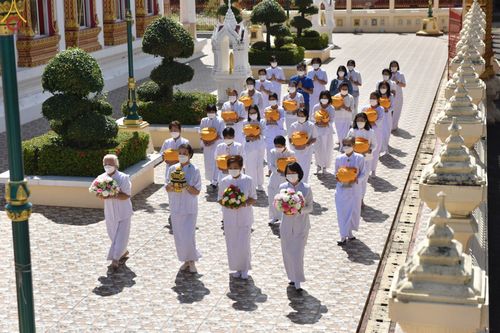 ภาพ No.66135:พิธีอุปสมบทวัดลาดสนุ่น อ.ลำลูกกา จ.ปทุมธานี รับบุญจัดงานโดยสำนักกัลยาณมิตรสากล เมื่อวันที่ 7 ธันวาคม พ.ศ. 2565