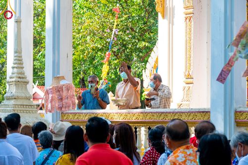 ภาพ No.63800:พิธีทอดกฐินสามัคคีทั่วไทย 5,000 วัด โดยคณะศิษยานุศิษย์วัดพระธรรมกาย น้อมบูชาธรรม 78 ปี หลวงพ่อธัมมชโย วันที่ 5 พฤศจิกายน พ.ศ. 2565 ณ วัดโพธิ์นางเทรา อ.เมือง จ.สุพรรณบุรี