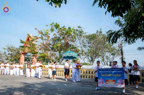 ภาพ No.305112:วันที่ 28 มกราคม พ.ศ. 2569 พิธีทอดผ้าป่าทำนุบำรุงศาสนสถาน ณ วัดเกิดการอุดม อ.คลองหลวง จ.ปทุมธานี ในโครงการธรรมยาตรา กตัญญูบูชา มหาปูชนียาจารย์ พระมงคลเทพมุนี(สด จนฺทสโร) พระผู้ปราบมาร อนุสรณ์สถาน 7 แห่ง ปีที่ 14