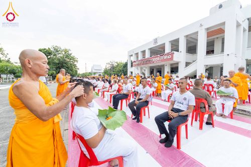 ภาพ No.349339:วันจันทร์ที่ 14 กันยายน พ.ศ.2569  พิธีตัดปอยผมนักเรียนนายสิบธรรมทายาท  "โครงการบรรพชาและพัฒนาศีลธรรม นักเรียนนายสิบตำรวจรุ่นที่ 16“  ณ ศูนย์ฝึกอบรมตำรวจภูธร ภาค 1  จ.สระบุรี