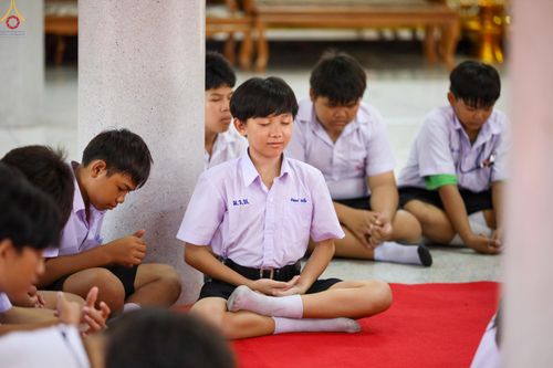 ภาพ No.338511:วันที่ 2-3 กรกฎาคม พ.ศ.2569 โครงการอบรมคุณธรรม จริยธรรมและความดีสากล ประจำปีการศึกษา2569 นักเรียนกว่า 150 คน  ณ วัดราษฎร์บูรณะ (วัดบางปลา) ต.บางปลา อ.บางพลี จ.สมุทรปราการ