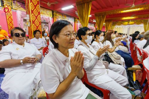 ภาพ No.298313:วันที่ 17 มกราคม พ.ศ. 2569  พิธีเจริญพระพุทธมนต์ ปฏิบัติธรรม มอบทุนการศึกษา ถวายสังฆทาน 109 วัด โครงการธรรมยาตราปีที่ 14 ณ วัดตะเคียน อำเภอบางกรวย จังหวัดนนทบุรี