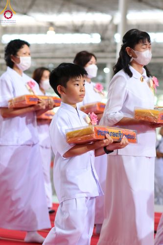 ภาพ No.92257:พิธีทอดกฐินธรรมชัยเพื่อสร้างอาคาร 115 ปี คุณยายอาจารย์มหารัตนอุบาสิกาจันทร์ ขนนกยูง อาทิตย์ต้นเดือนที่ 5 พฤศจิกายน พ.ศ. 2566 ณ วัดพระธรรมกาย จ.ปทุมธานี